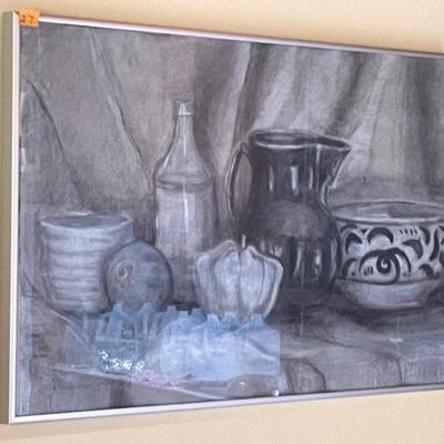 Charcoal on Paper by Karen Morrow