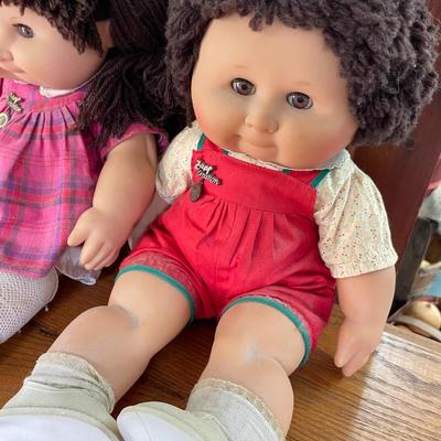 Vintage Zapf Creation Dolls Lot of 3