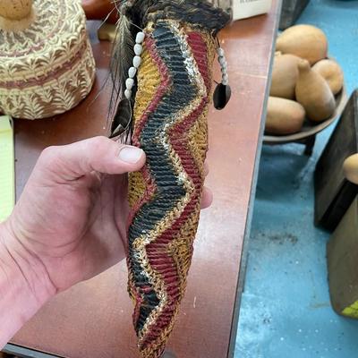 Folk Art Voodoo Wall Pocket
