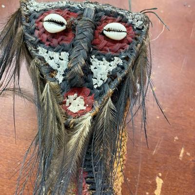 Folk Art Voodoo Wall Pocket
