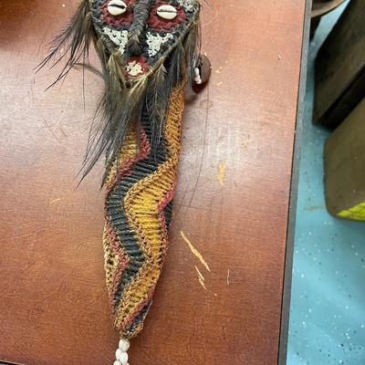 Folk Art Voodoo Wall Pocket