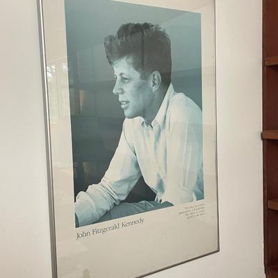 JFK Framed Poster