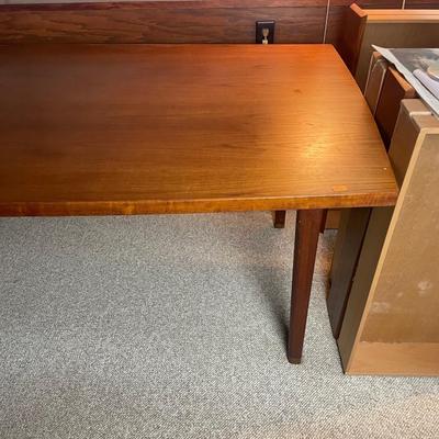 Hardwood Table - APPROX. 39â€ by 6 FT sturdy work  table