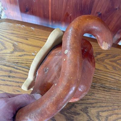 Gourd Art Mirror Signed R ghio 2003