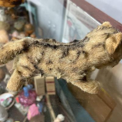 Steiff? Very Old Cat No Tags