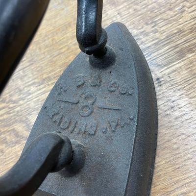 Antique Cast Iron Iron