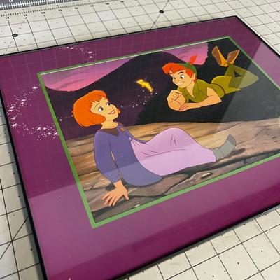 Peter Pan and Wendy EXCLUSIVE Lithograph from the Disney Store 