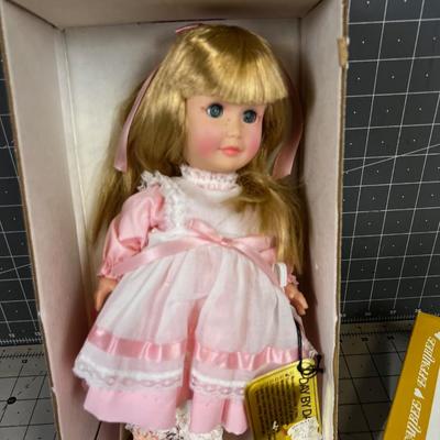 Effenbee Vintage DOLL DAY BY DAY  Tuesdays Child NEW in the Box BUT
