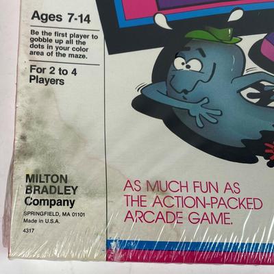 MS PAC MAN BOARD GAME MILTON BRADLEY 1982