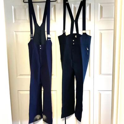UB2063 Two Pairs of Vintage Ski Bibs Obermeyer & Feller Hosen