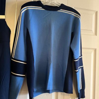 UB2065 Pair of Ladies Obermeyer Snow Ski Bibs and Wool Sweater