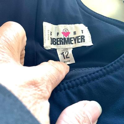 UB2065 Pair of Ladies Obermeyer Snow Ski Bibs and Wool Sweater