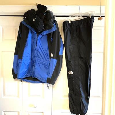 UB2072 Men's NORTH FACE 3pc Set Jacket, Pants, Gloves