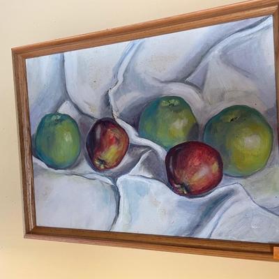 Apples - Painting by Karen Morrow