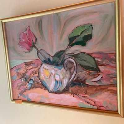 Rose - Painting by Karen Morrow