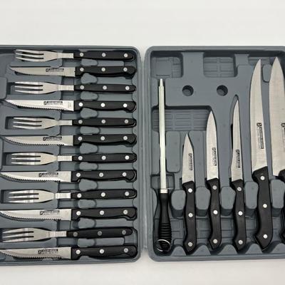GOURMET TRADITIONS 19 Piece Knife Set