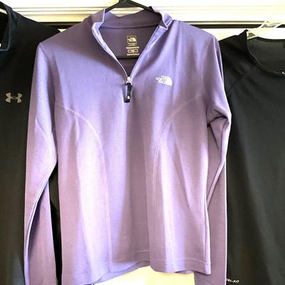 UB2099 Lot of Ladies Exercise Clothing Nike, Under Armor, North Face, Biking Shorts
