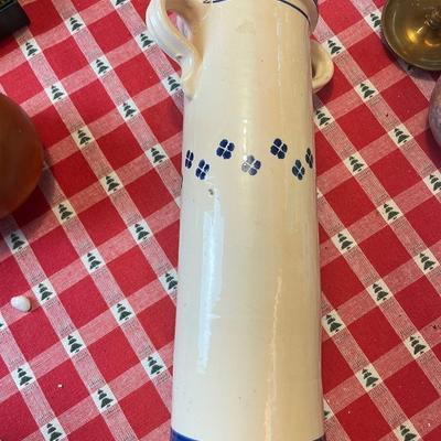 Made in Italy, ceramic pasta holder, Or vase.