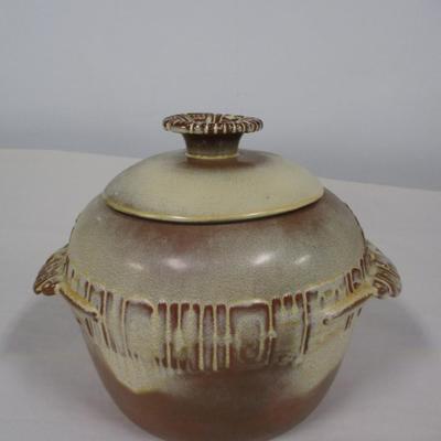Vintage Glazed Desert Gold Frankoma Bowl
