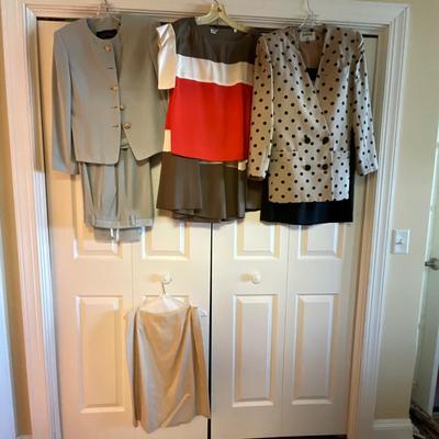 UB2117 Various Vintage Designer Skirt Suits