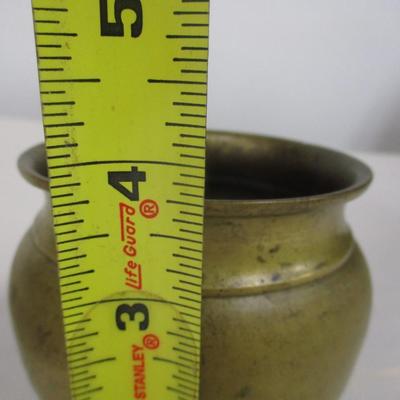 Set of Three Quality Vintage Brass Bowls
