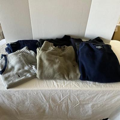 UB2124 Lot of Ralph Lauren Polo Mens Pullover Sweaters and Vests