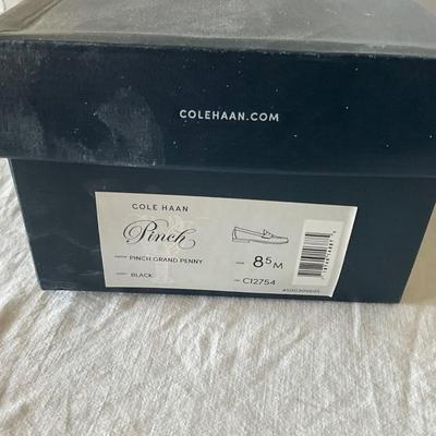 UB2125 Like New Mens COLE HAAN, BOSTONIAN Black Dress Shoes Size 8.5 Med