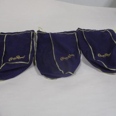 Crown Royal Felt Bags