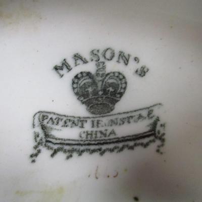 Mason's Patent Ironstone China Plate Tureen Lid Creamer
