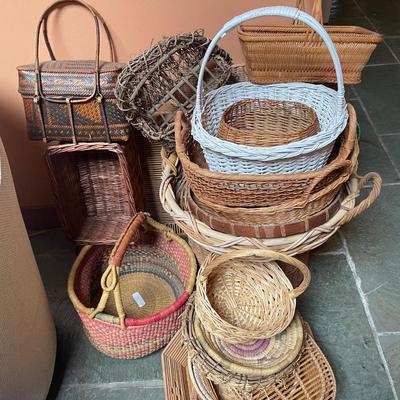 Large ASSORTED BASKET LOT