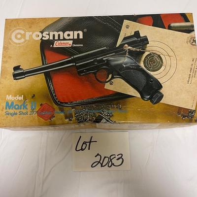 S2083 Vintage Crossman by Coleman Pellet Pistol Model Mark 11