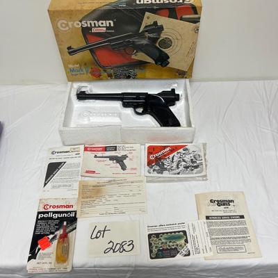 S2083 Vintage Crossman by Coleman Pellet Pistol Model Mark 11