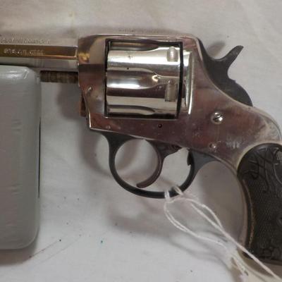 " The American 32 Cal. Double action Revolver" By HR. Worcester. est. $100 to $200.