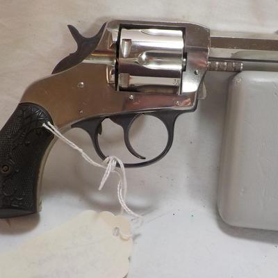 " The American 32 Cal. Double action Revolver" By HR. Worcester. est. $100 to $200.