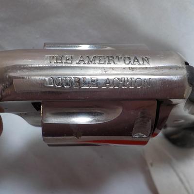 " The American 32 Cal. Double action Revolver" By HR. Worcester. est. $100 to $200.