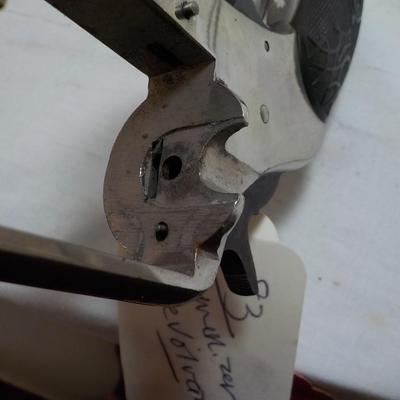 " The American 32 Cal. Double action Revolver" By HR. Worcester. est. $100 to $200.