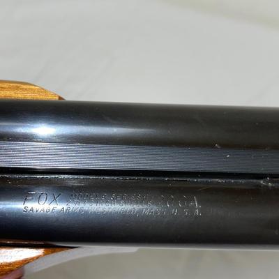S2085 Fox Savage 20 Gauge Double Barrel Shotgun