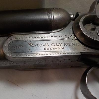 Belgian Gun Works Modified Diana SxS 16 ga. side lock w/ hammers. $120 to $220.