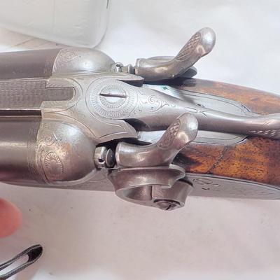 Belgian Gun Works Modified Diana SxS 16 ga. side lock w/ hammers. $120 to $220.