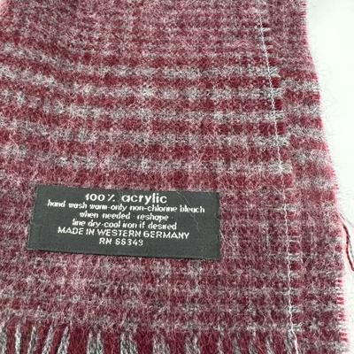 Christian Dior Cashmere Plaid   & German Scarf