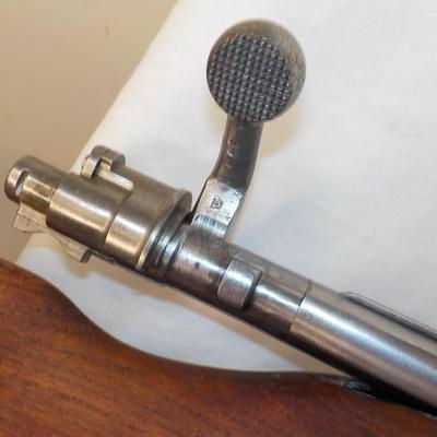 Refurbished Yugoslavian M8 Mauser 8 mm rifle. $300 to $700.