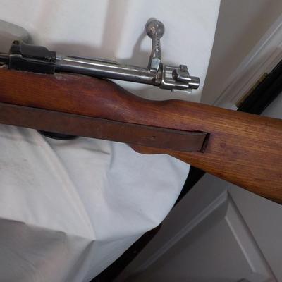 Refurbished Yugoslavian M8 Mauser 8 mm rifle. $300 to $700.