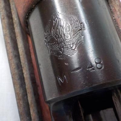 Refurbished Yugoslavian M8 Mauser 8 mm rifle. $300 to $700.