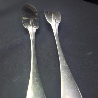 Christofle France   SIlverplate Fish forks and knives
