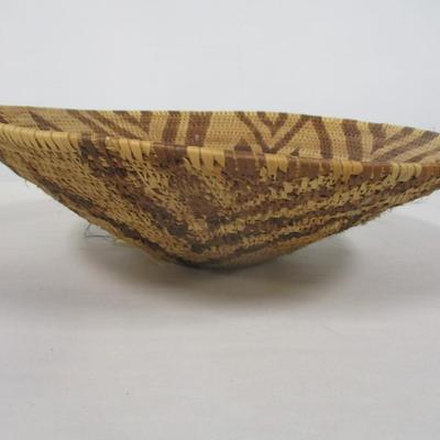 Handcrafted  Basket Flower Design Apache Bowl