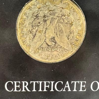 1881 Morgan Silver Dollar Coin
