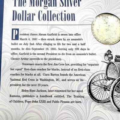 1881 Morgan Silver Dollar Coin