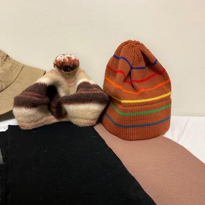 FC2151 Men's Cashmere Scarves and Wool Hats