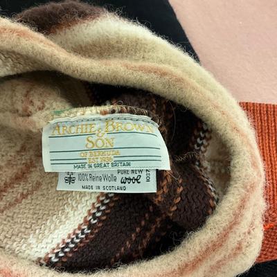 FC2151 Men's Cashmere Scarves and Wool Hats