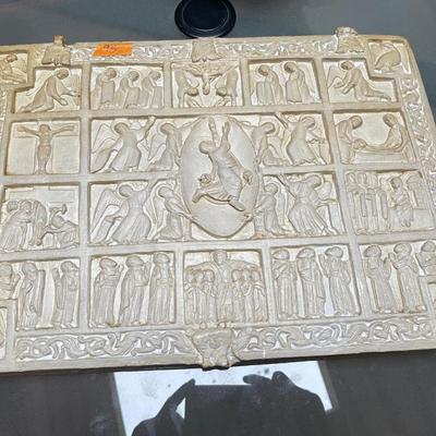 Plaster Rectangular Plaque